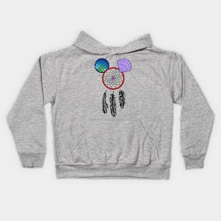 Mermaid Dream Catcher Kids Hoodie